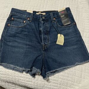 Levi’s high rise shorts